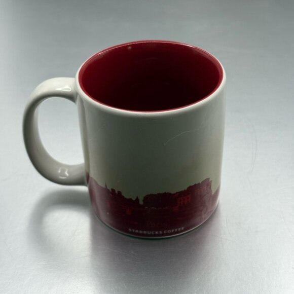 2015 Starbucks Paris Mini Demi Cup Espresso Coffee 3 oz Eiffel Tower Tiny Flaw - Picture 3 of 10